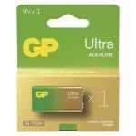 Bateria alkaiczna ULTRA 9V-6LR61 GP opakowanie