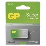 Bateria alkaiczna SUPER 9V-6LR61 GP opakowanie
