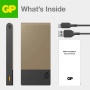 Powerbank M2+ 22,5W 10000mAh beżowy GP zestaw