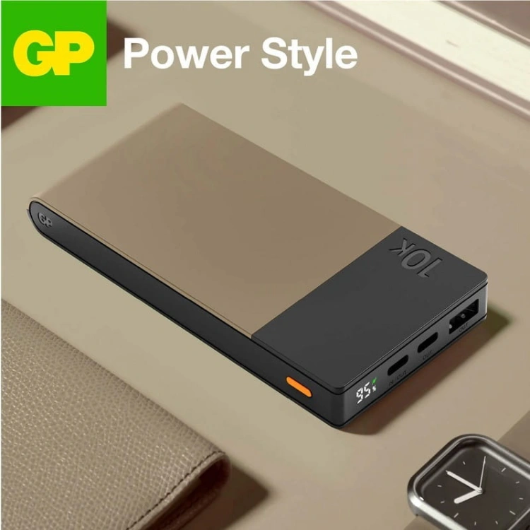 Powerbank M2+ 22,5W 10000mAh beżowy GP aranżacja
