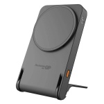 Powerbank Q05B z funkcją ładowania indukcyjnego 5000mAh 20W czarny GP