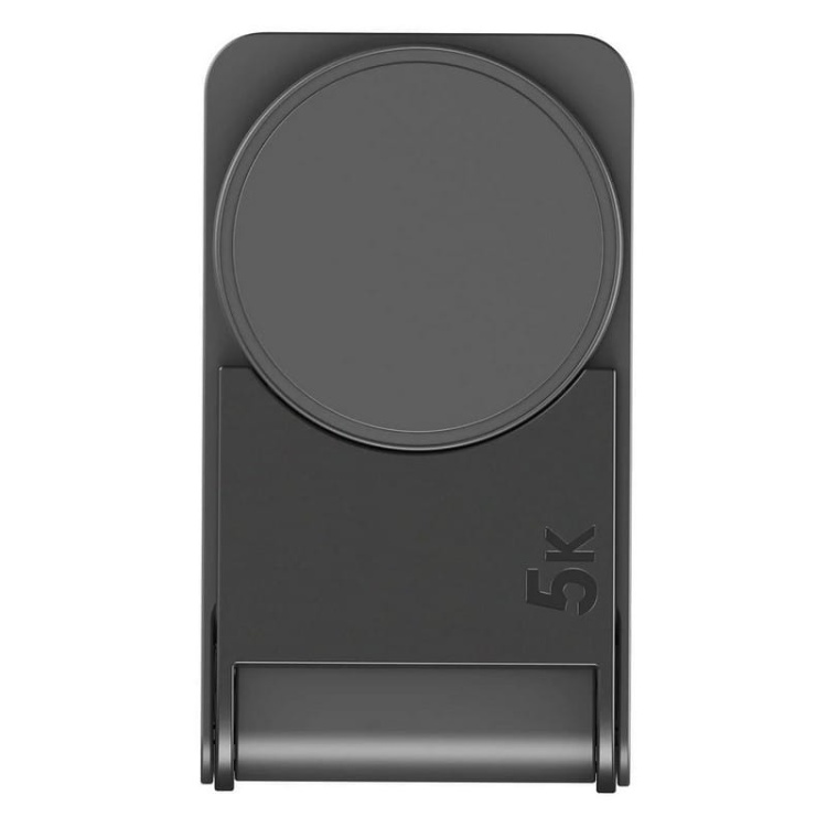 Powerbank Q05B z funkcją ładowania indukcyjnego 5000mAh 20W czarny GP tył