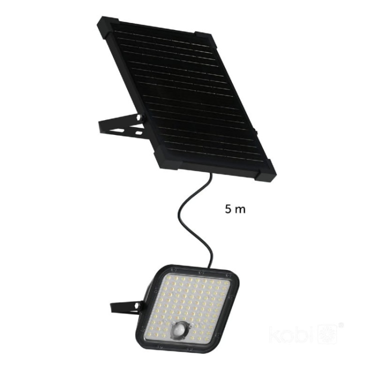 Naświetlacz solarny LED z panelem 30W 3000K/4000K 4800lm  SOLAR MHCS Kobi