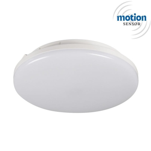 Plafoniera LED STIVI LED 15W-NW-O-SE z czujnikiem ruchu 4000K 1800lm ∅220 IP65 Kanlux 35007