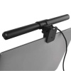 Lampka biurkowa LED MIA 5,6W CCT 150lm czarna IP20 EMOS na monitorze