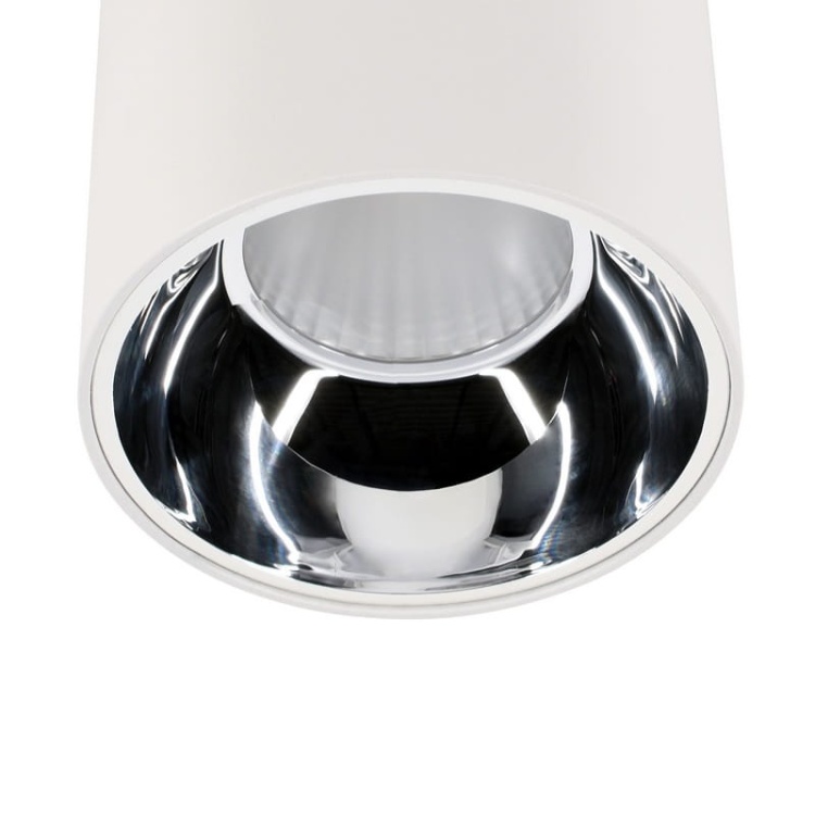 Oprawa natynkowa LED MAFED 30W 2820lm 4000K IP44 IK08 biała BEMKO zbliżenie