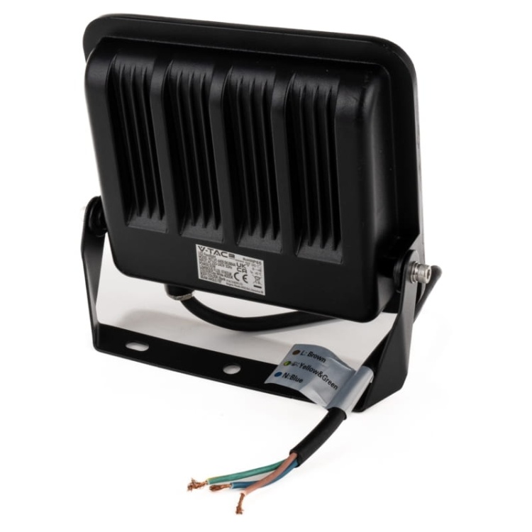 Naświetlacz LED FLOODLIGHT 50W 5740lm 4000K czarny IP65 VT-4455 tył