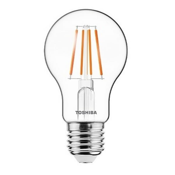 Żarówka LED E27 A60 4.5W 470lm b. ciepła 2700K kąt 270° TOSHIBA