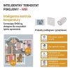 Inteligentny termostat pokojowy bezprzewodowy GoSmart z WiFi EMOS P56211 infografika