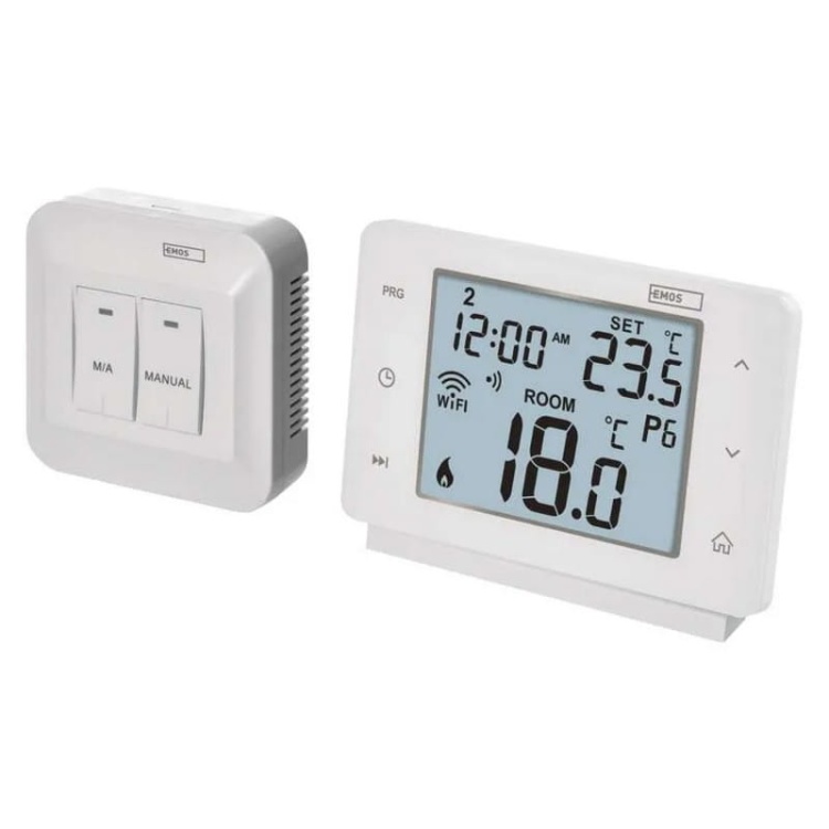 Inteligentny termostat pokojowy bezprzewodowy GoSmart z WiFi EMOS P56211