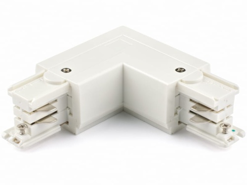 Łącznik kątowy L biały lewy