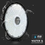 Oprawa LED high bay 200W b.neutralna 4000K 23000lm samsung chip IP65 VT-9-206S wodoodporność