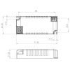 Xitanium 20W/m 0.15-0.5A 54V S TD 230V wymiary