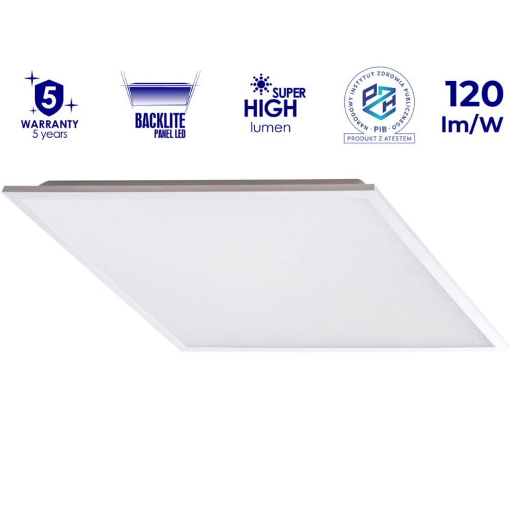 Panel LED BLINGO 34W 4080lm 6500K 60x60 biała ramka Kanlux 37172