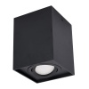 Oprawa natynkowa ORTAL 50W GU10 regulowana czarna kwadrat BEMKO