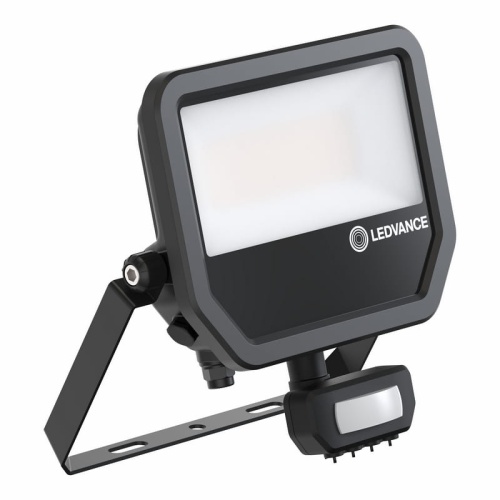 Naświetlacz LED FL50 SN P 41W/27W 4000K 6000lm/4000lm 6KLM PS SY100 BK IP65 z czujnikiem LEDVANCE