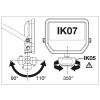 Naświetlacz LED FL50 SN P 41W/27W 4000K 6000lm/4000lm 6KLM PS SY100 BK IP65 z czujnikiem LEDVANCE