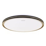 Plafoniera FIESTA LED C 24W 1380lm CCT okrągła Ø420mm czarno-złota IP20 STRÜHM