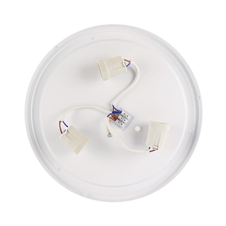 Plafoniera SALMA C 3x13W E27 Ø400mm biała IP20 STRÜHM tył