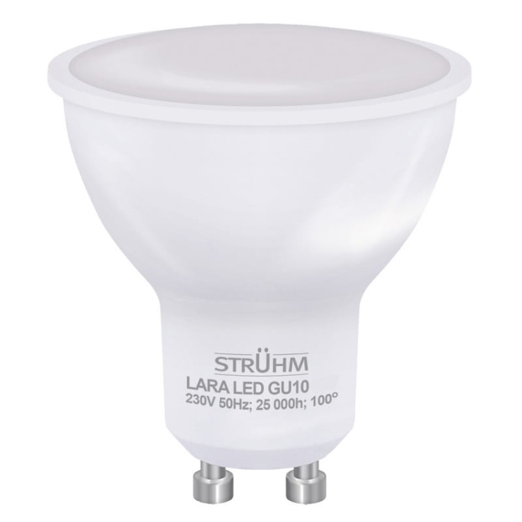 Żarówka LED GU10 LARA 1.5W 135lm biała zimna 6300K 100° STRÜHM