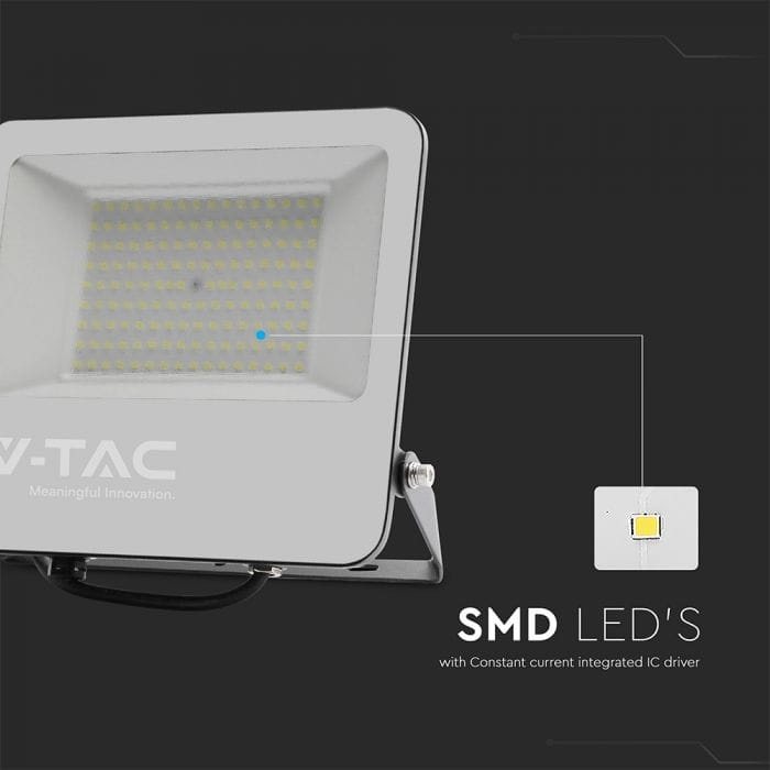 Naświetlacz LED FLOODLIGHT 150W 24000lm 4000K 160lm/W czarny IP65 diody SMD