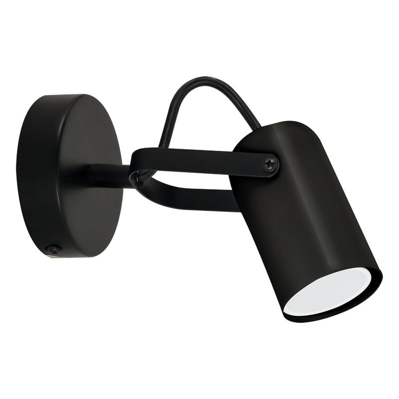 Spot 1-punktowy LOFTA GU10 25W czarny STRÜHM