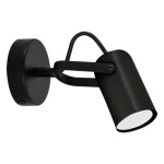 Spot 1-punktowy LOFTA GU10 25W czarny STRÜHM