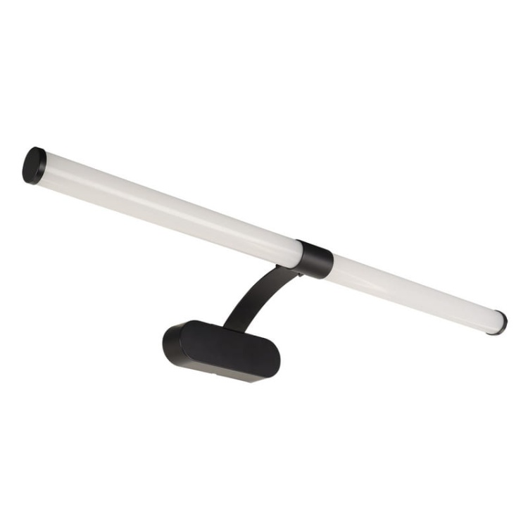 Kinkiet BRIDA LED czarna 60cm 8W 950lm b.neutralny IP44 STRÜHM