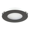 Oprawa meblowa LED ROLO 1,9W 190lm b.neutralna czarna IP44 STRÜHM