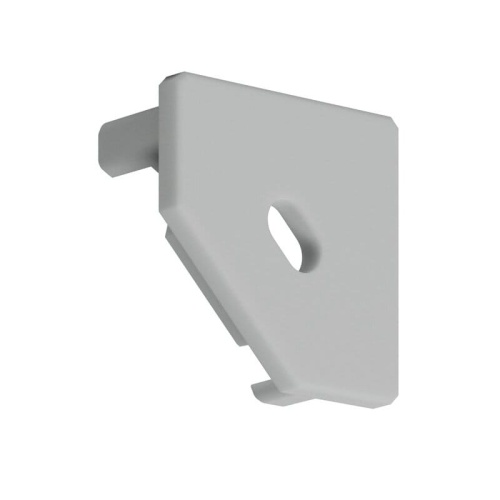 Zaślepka z otworem 45-PLUS-OTW C20007C02TW szara KLUŚ