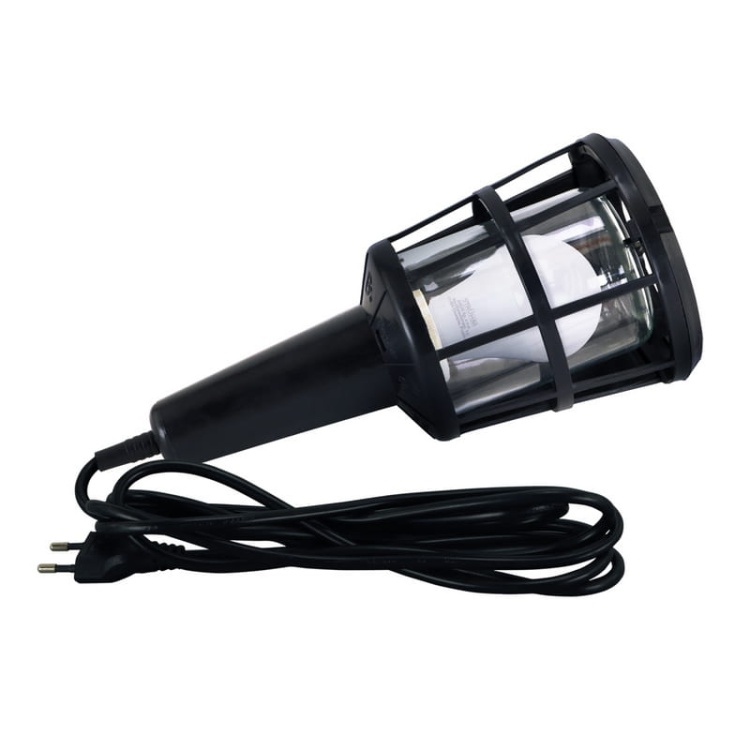 Lampa warsztatowa ERNEST E27 60W przewód 5m STRÜHM z żarówką