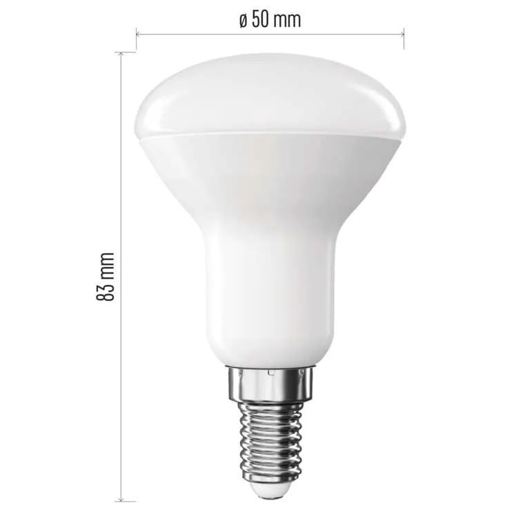 Żarówka LED Classic R50 / E14 / 4,2 W (40 W) / 470 lm / ciepła biel