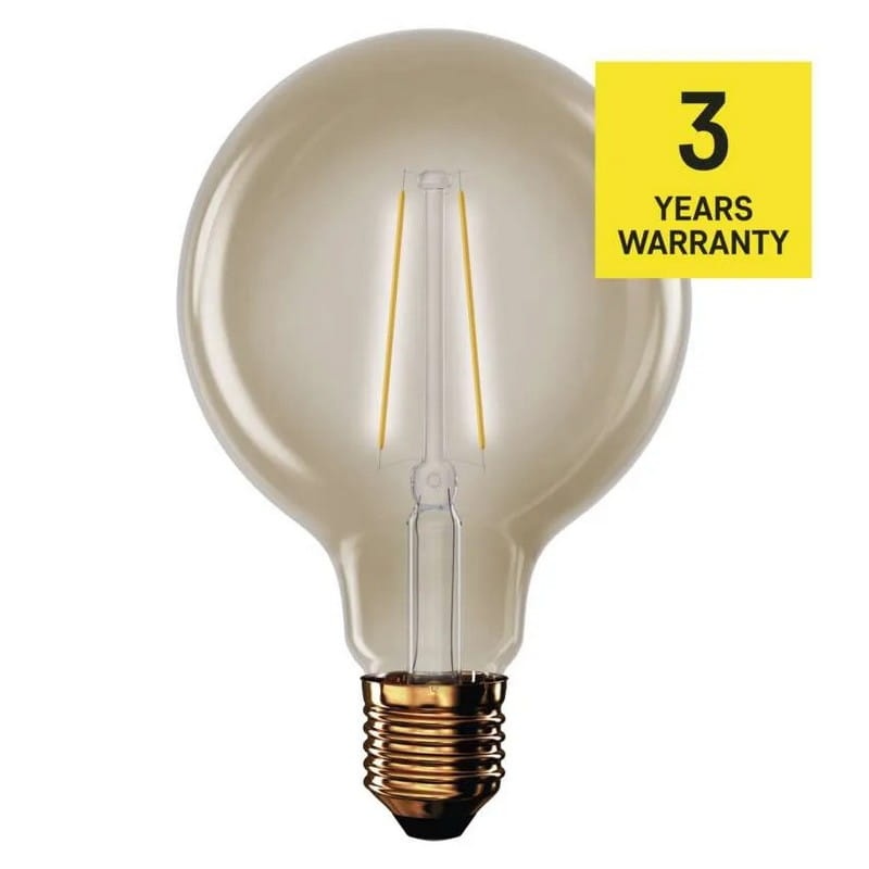 Żarówka LED Vintage G95 E27 4.5W=40W 420lm ciepła biel 2200K EMOS gwarancja