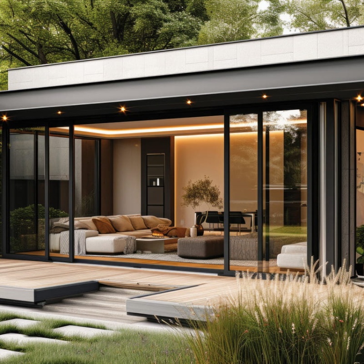 Miniaturowa oprawa IMBER LED 1W 4000K 40lm 12V IP65 biała Kanlux 23527 aranżacja