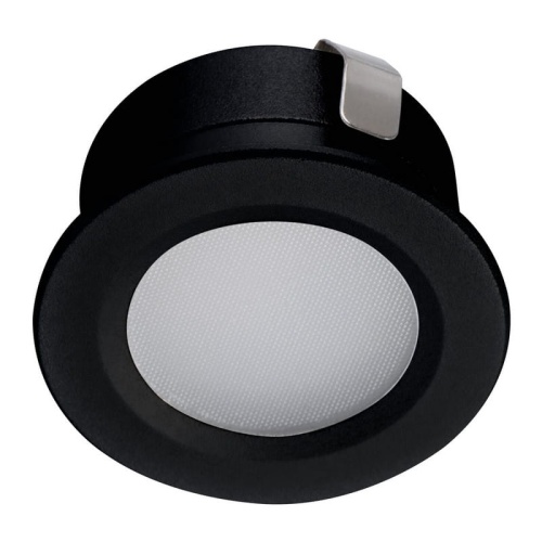 Miniaturowa oprawa IMBER LED 1W 6500K 40lm 12V IP65 czarna Kanlux 23525