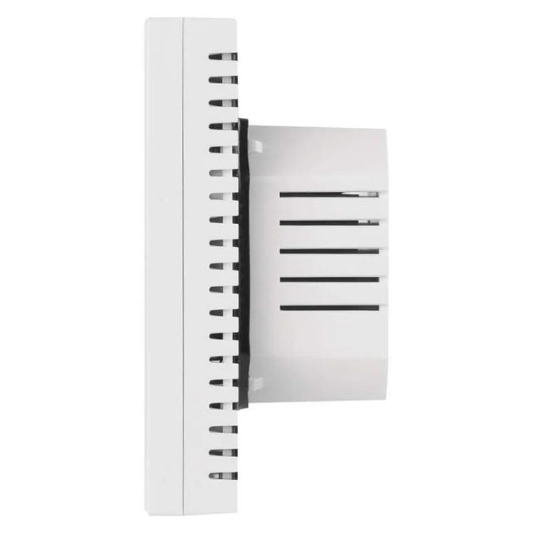 Inteligentny termostat pokojowy do ogrzewania podłogowego przewodowy GoSmart z WiFi EMOS P56201UF bok