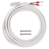 Inteligentny termostat pokojowy do ogrzewania podłogowego przewodowy GoSmart z WiFi EMOS P56201UF kabel