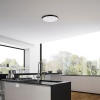 Plafoniera S PLAFON LED 20W CCT 2060 lm ściemnialna ∅390mm biała IP20 Kanlux 38611 aranżacja kuchni