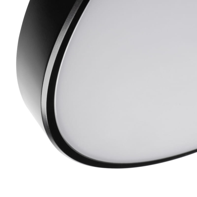 Plafoniera S PLAFON LED 20W CCT 2060 lm ściemnialna ∅390mm czarna IP20 Kanlux 38610 ramka