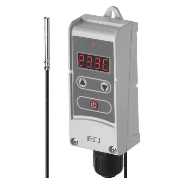 Termostat przylgowy z czujnikiem i kapilarą EMOS P5684
