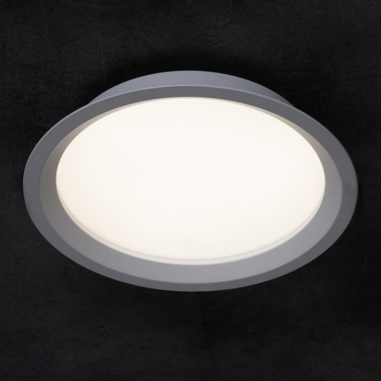 Oprawa downlight LED TIBERI CCT 21W 2310lm bez zasilacza 90° IP44 biała Kanlux 26381 3500K