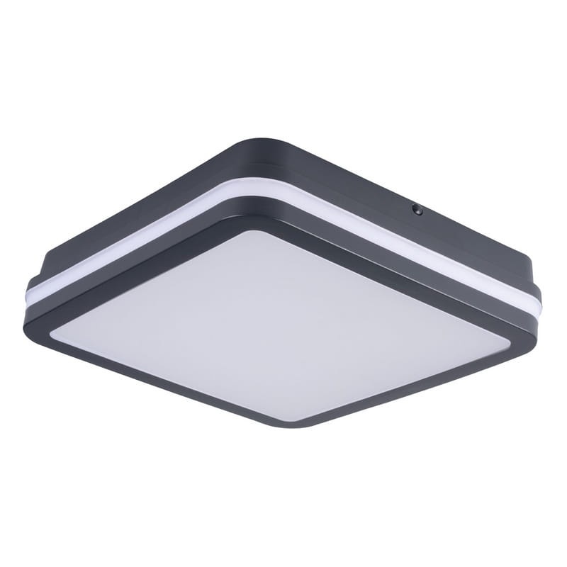 Plafoniera LED BENO CCT z czujnikiem ruchu 24-30W 2940lm 260mm IP65 grafitowa Kanlux 38780