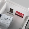 Plafoniera LED BENO CCT 12-18W 2080lm ∅220mm IP65 biała Kanlux 38778 dip switch