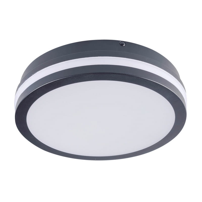 Plafoniera LED BENO CCT 12-18W 1740lm ∅220mm IP65 grafitowa Kanlux 38789