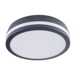 Plafoniera LED BENO CCT 12-18W 1740lm ∅220mm IP65 grafitowa Kanlux 38789