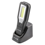 Lampa warsztatowa LED z wbudowanym akumulatorem 2000mAh 10W 550lm z bazą IP54 HT1E408 Högert