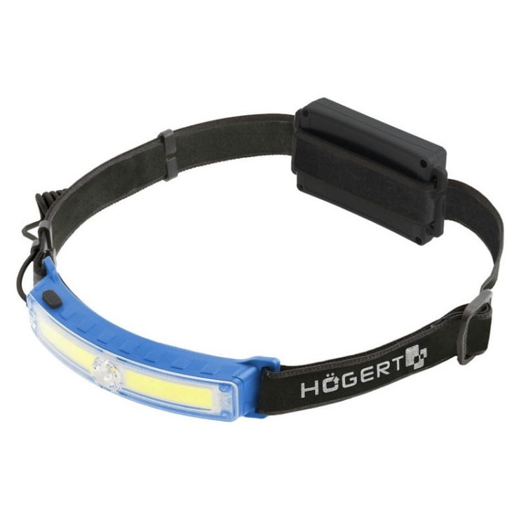 Lampa czołowa COB XPG 6 funkcji z czujnikiem ruchu 380lm HT1E428 Högert