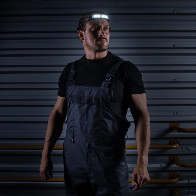 Lampa czołowa COB XPG 6 funkcji z czujnikiem ruchu 380lm HT1E428 Högert