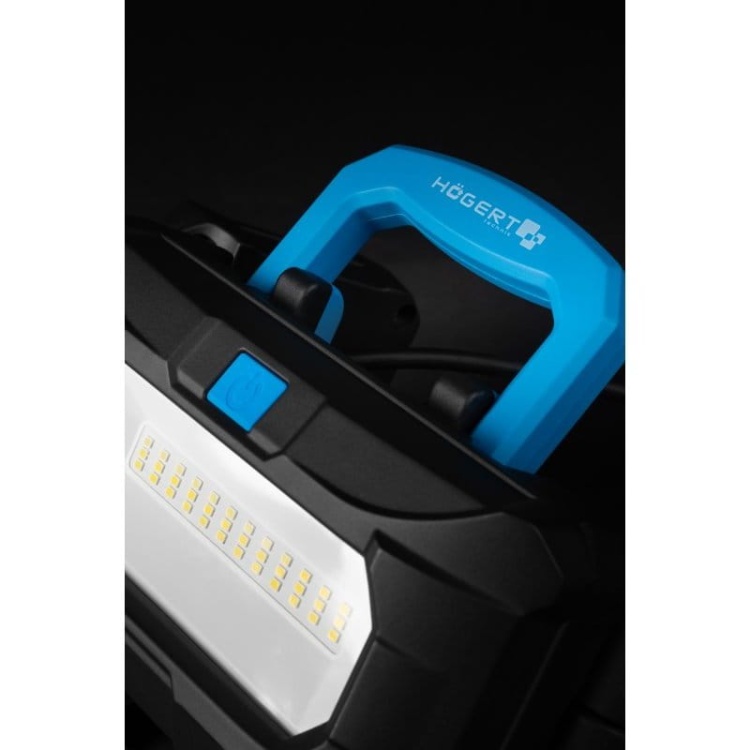 Naświetlacz z podstawą LED SMD 50W 5400lm 5000K IP54 IK08 HT1E456 Högert rączka