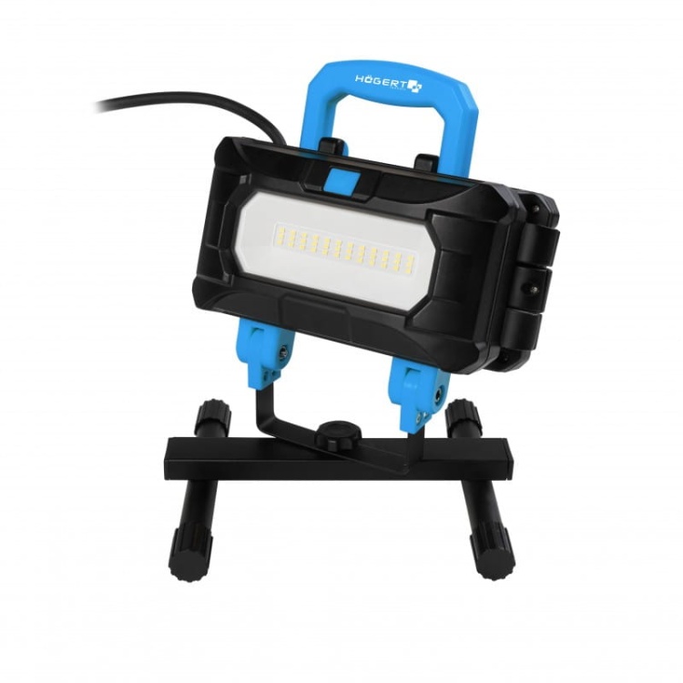 Naświetlacz z podstawą LED SMD 50W 5400lm 5000K IP54 IK08 HT1E456 Högert złożony